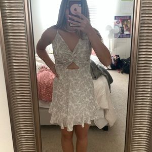 Floral mini dress